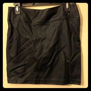 Leather skirt